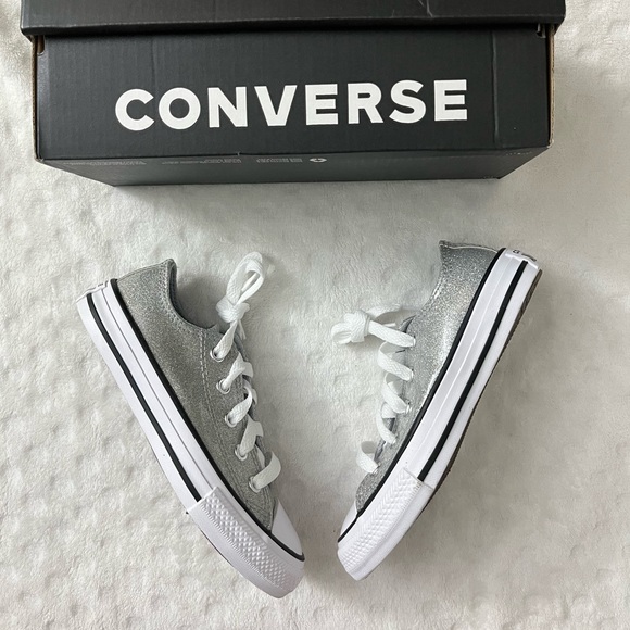 converse wolf grey glitter